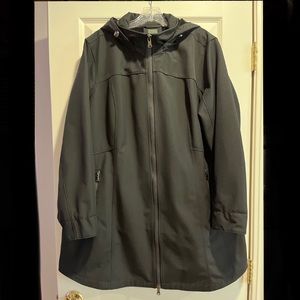 Kristen Blake Hooded Soft Shell Rain Jacket
